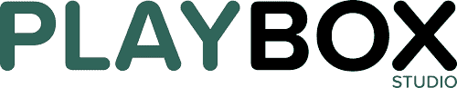 Logo Playbox Studio variante nera