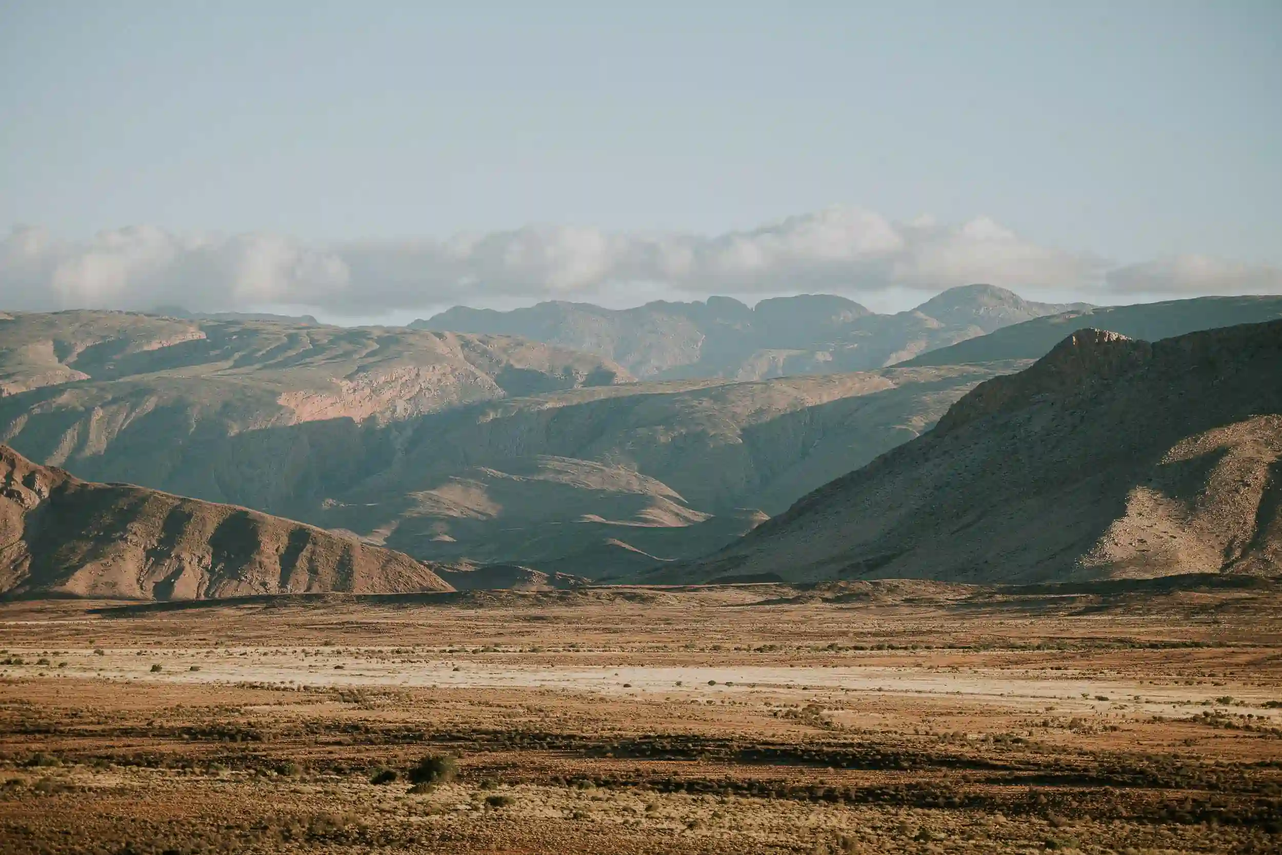 Dettaglio montagna del Karoo